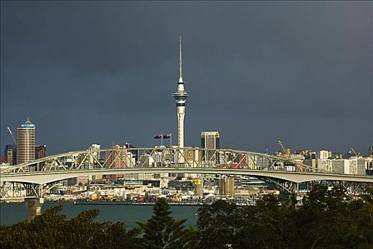 海港大桥,奥克兰,北岛,新西兰