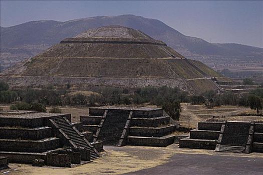 太阳金字塔,特奥蒂瓦坎,墨西哥