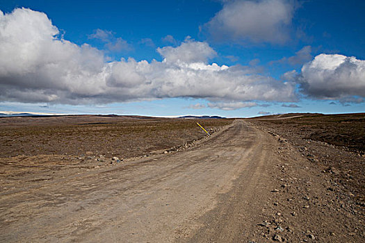 碎石路,南,冰岛,欧洲