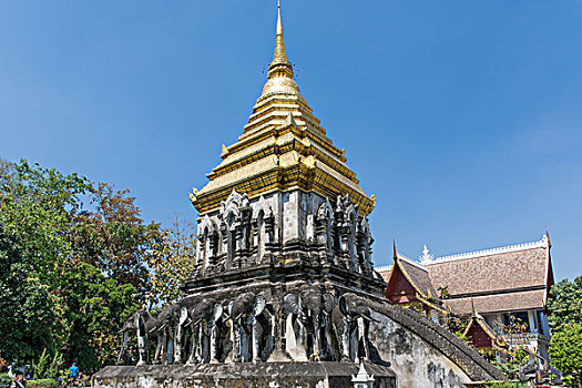 亚洲泰国清迈清曼寺