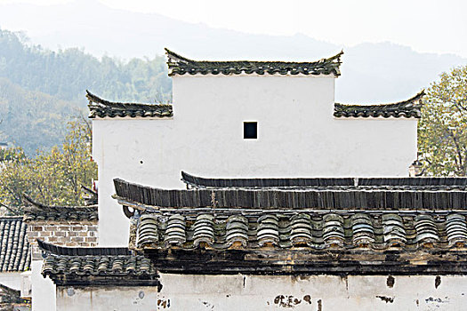 中国古老的徽派建筑