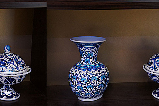 土耳其特色瓷器,花瓶,坛
