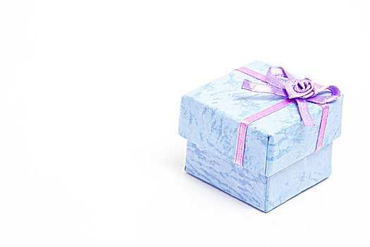 蓝色,礼盒,紫色,丝带,白色背景,背景