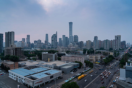 北京国贸城市风景