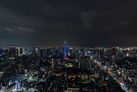 城市夜景,东京夜景