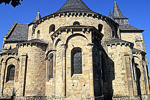 法国,利莫辛,山谷,教堂,12世纪