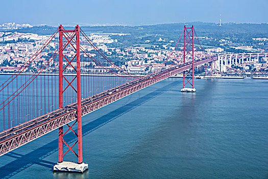 萨拉查大桥,塔霍河,里斯本,地区,区域,葡萄牙,欧洲