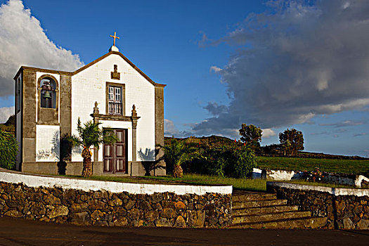小教堂,圣芭芭拉,亚速尔群岛,葡萄牙,欧洲