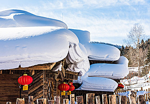 黑龙江雪乡风景