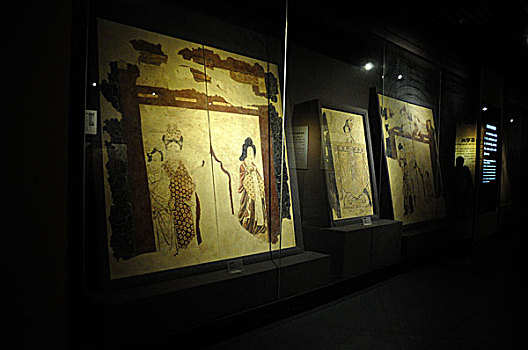 古墓壁画展览