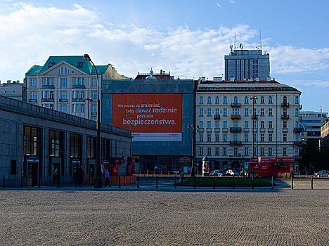 波兰华沙华沙街景