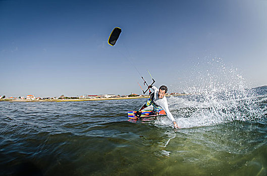 风筝冲浪手