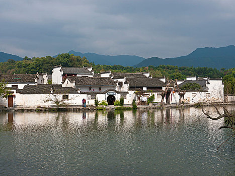 乡村,南,湖,安徽,中国