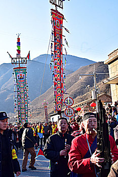 千军台庄户村,京西,幡会,大戏传承四百年元宵文化