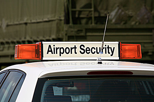 机场安全,紧急,交通工具,信号,警告