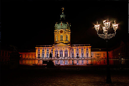 夏洛滕堡宫,城堡,节日,2009年,柏林,德国,欧洲