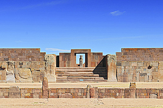 玻利维亚,庙宇,重要,前哥伦布时期,遗迹