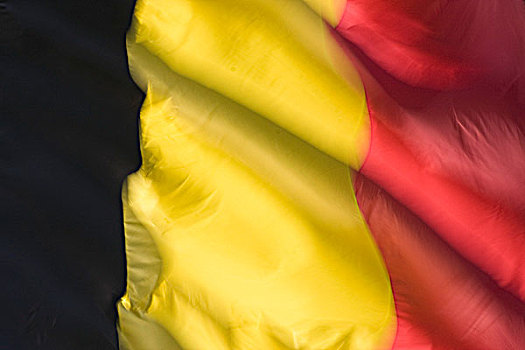 比利时,布鲁塞尔,旗帜,特写