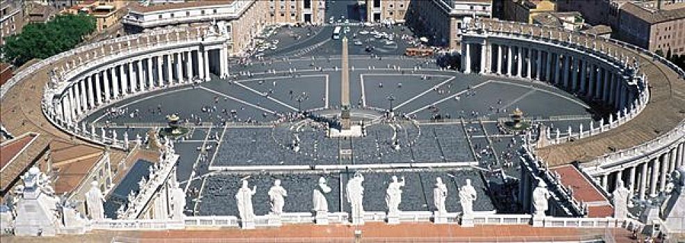 圣彼得广场,罗马,意大利