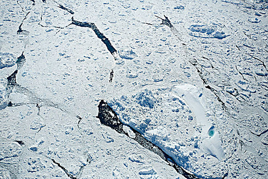 格陵兰,伊路利萨特,特写,冰,冰盖