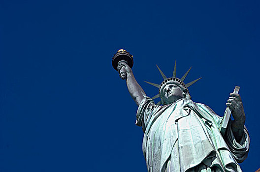 仰视,自由女神像,纽约,美国