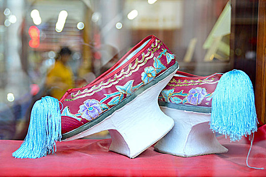 格格鞋,花盆鞋,北京