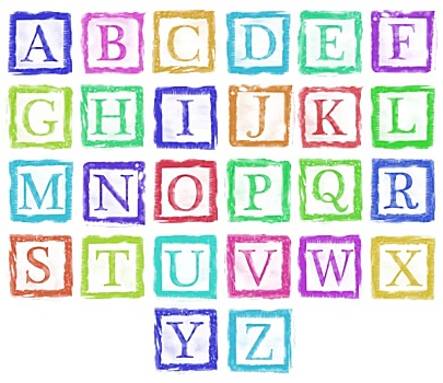 字母,金属,邮票,文字,一个,彩色