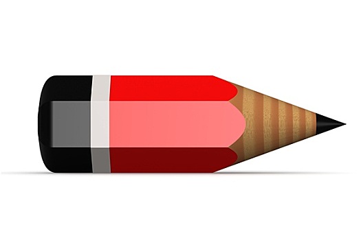 红色,黑色,铅笔