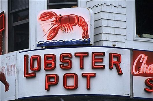 龙虾,餐馆,马萨诸塞,美国