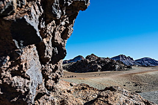 火山地区,风景