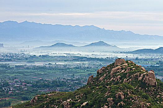 秦皇岛,石头,山村,山沟,村庄,青山绿水,原野,舒适