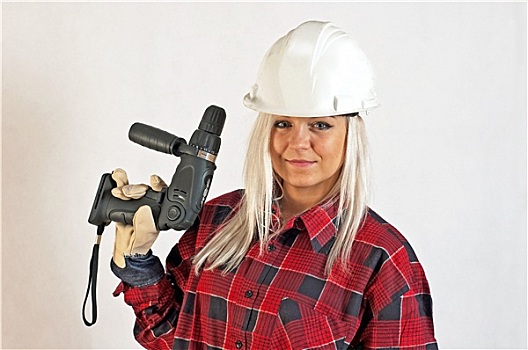建筑工人,女人