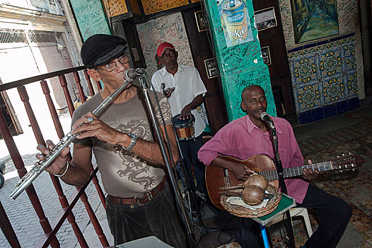 音乐人,哈瓦那旧城,哈瓦那,古巴,中美洲