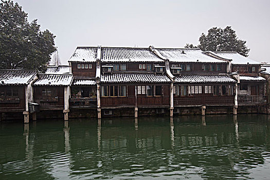 乌镇雪景