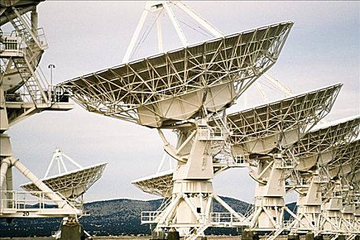 射电望远镜,风景,射电望远镜巨阵,新墨西哥,美国
