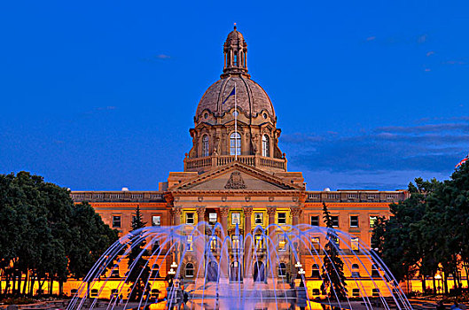 喷泉,艾伯塔省,立法机构,加拿大