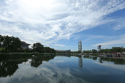 北京市朝阳区北辰东路城市建设奥林匹克中心,鸟巢