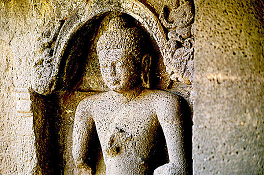 石刻,洞穴,马哈拉施特拉邦,印度,佛教,二世纪,岁月,英国