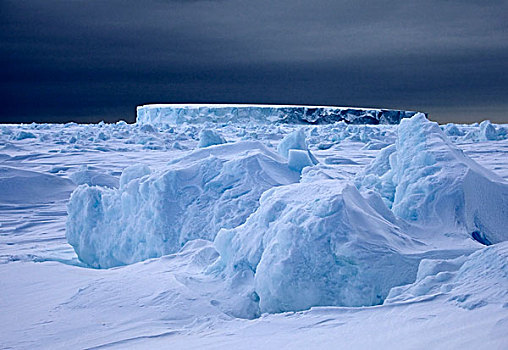 冰雪景观,南极