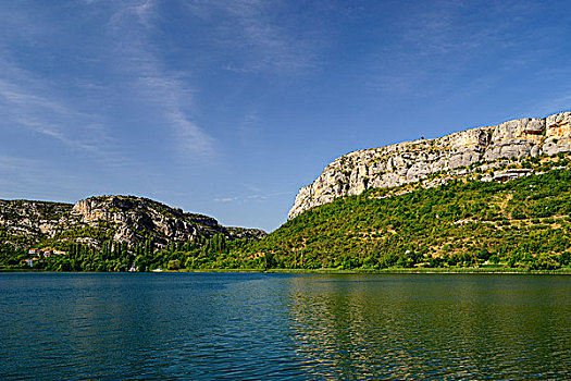 卡尔卡,河,国家公园,达尔马提亚,克罗地亚,欧洲