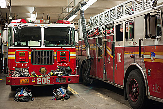 美国纽约消防车救火车