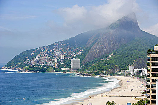伊帕内玛海滩,酒店,里约热内卢,巴西