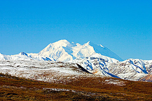 美国,阿拉斯加,山,麦金利山,德纳里峰国家公园