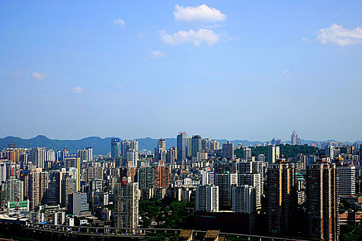 重庆渝中区建筑群
