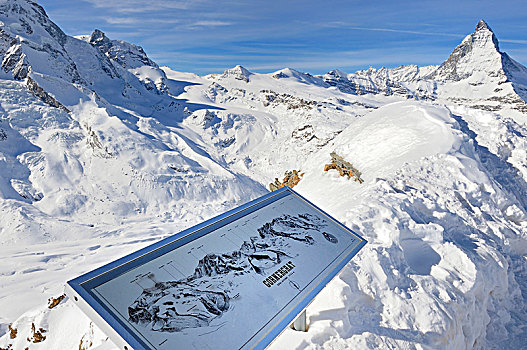瑞士,沃州,策马特峰,滑雪胜地,马塔角,风景,戈尔内格拉特