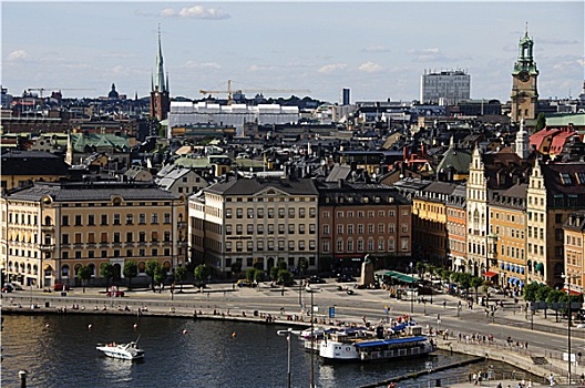 斯德哥尔摩,老城,格姆拉斯坦,瑞典