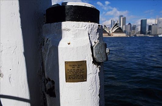 澳大利亚,新南威尔士,悉尼,纪念,五月,悉尼港,悉尼歌剧院,后面