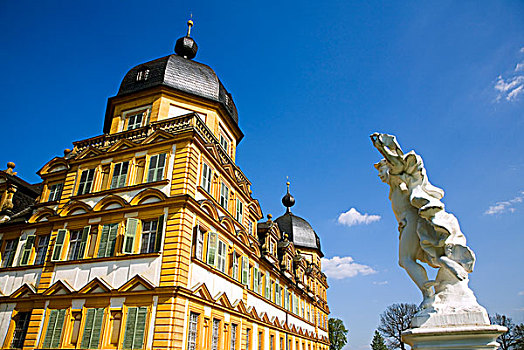 宫殿,弗兰克尼亚,巴伐利亚,德国,欧洲