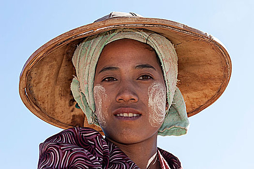 稻米,头像,靠近,卡劳,缅甸,亚洲