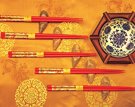 中国中餐餐具筷子
